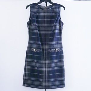 Tommy Hilfer Blue Plaid Dress
